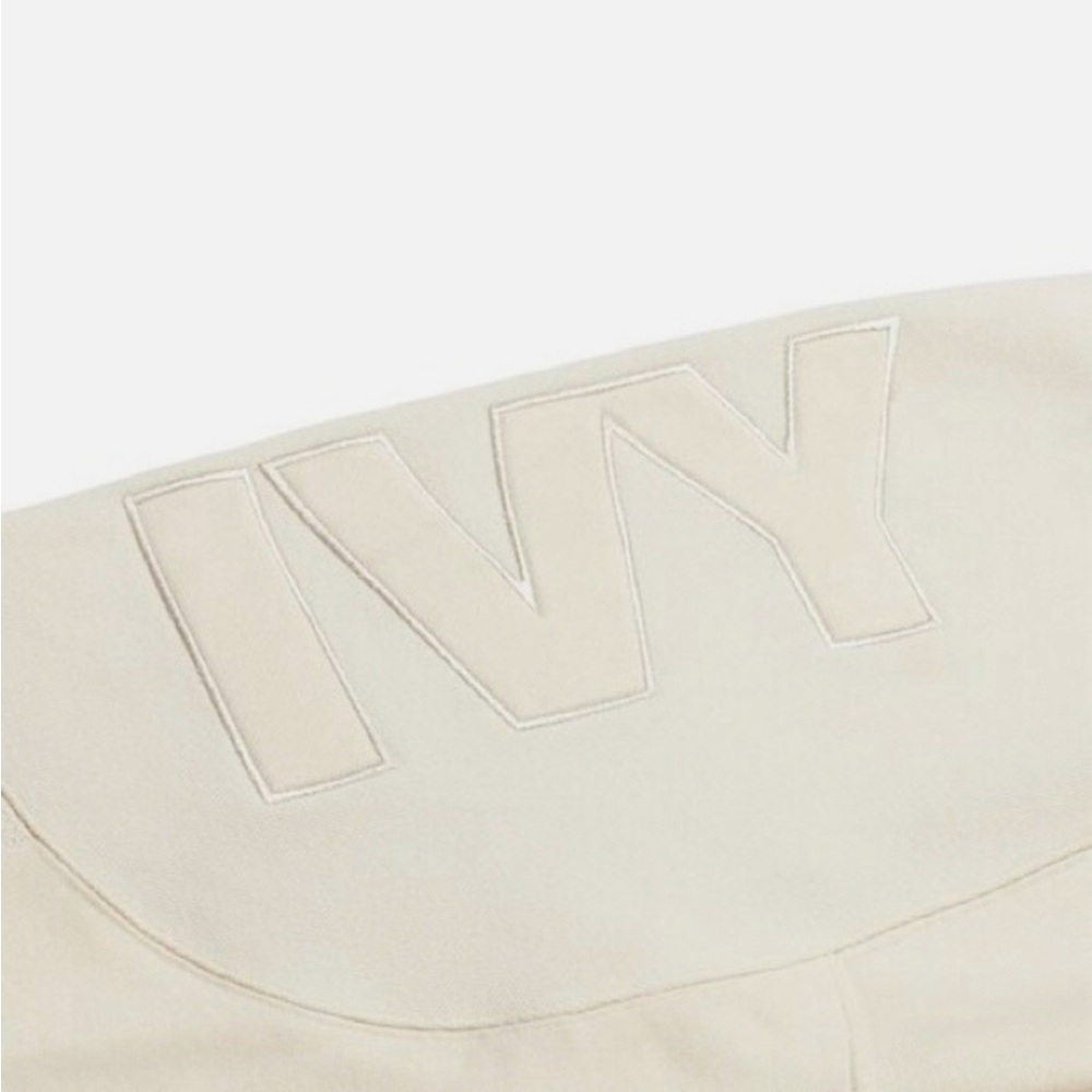 ADIDAS x IVY PARK BEYONCÉ Original Pullover Sweatshirt Ecru Tint Maroon - Picture 7 of 12